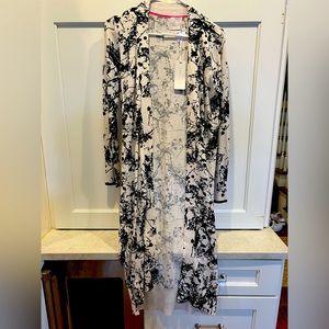 Whisper by Brodie Cashmere duster long sweater robe